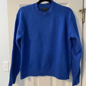 Banana Republic Vibrant Blue Crewneck Sweater